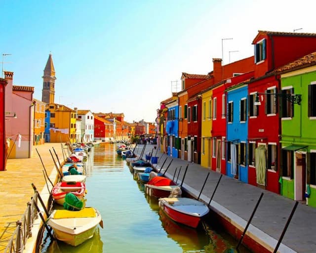 Burano szigete