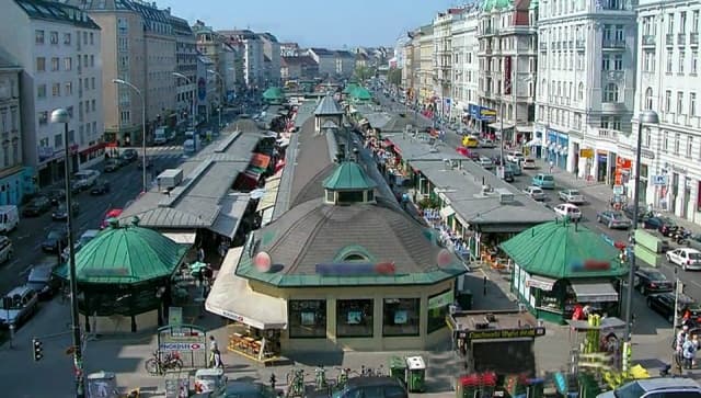 Naschmarkt - nyalánkságok piaca