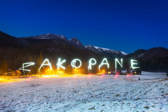Lovasszánozás Zakopaneban