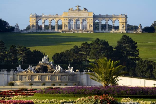Schönbrunni kastélypark látogatás