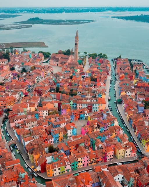 Burano szigete