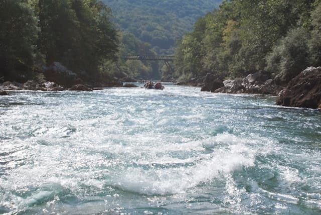 Rafting a Tara-kanyonban