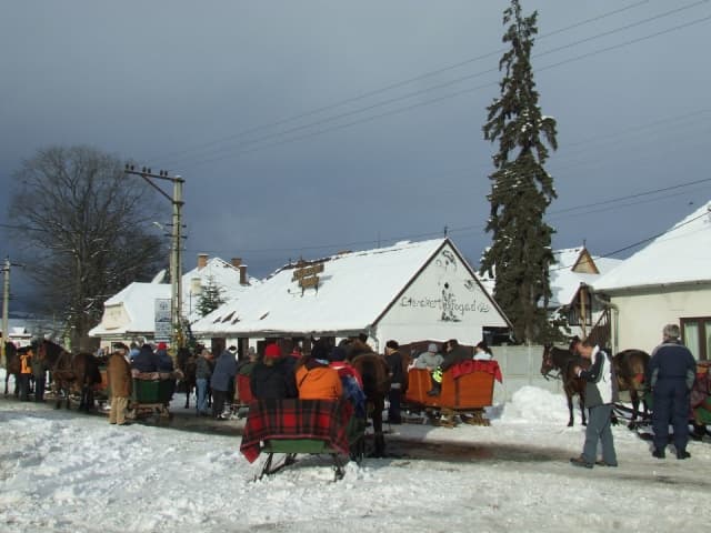Lovasszánnal a Hargitán