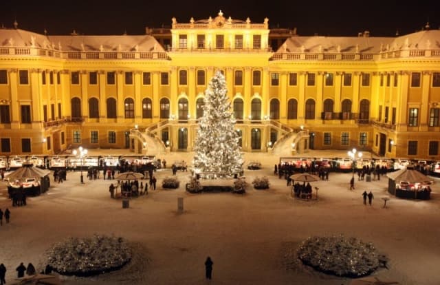 Schönbrunni kastélypark látogatás