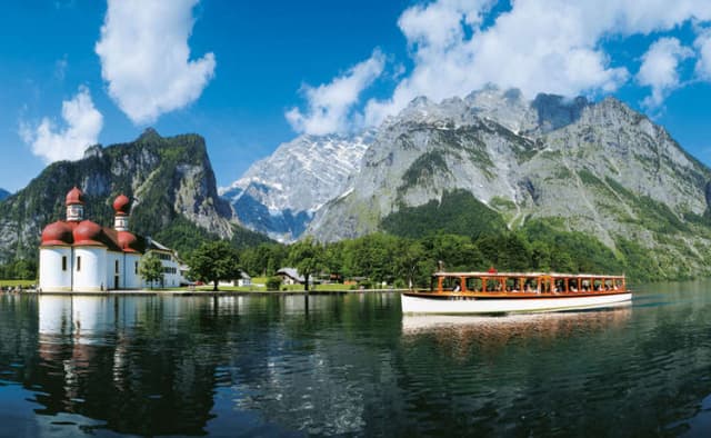 Hajózás a Königsee-n
