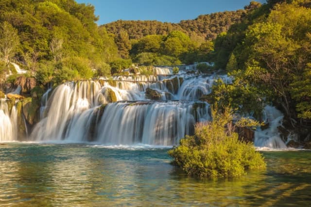 Krka vízesés+Sibenik